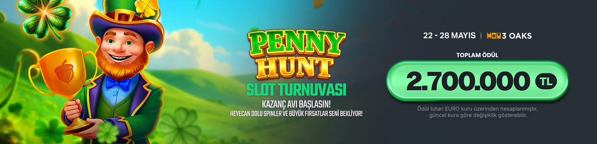 PENNY HUNT 3 OAKS